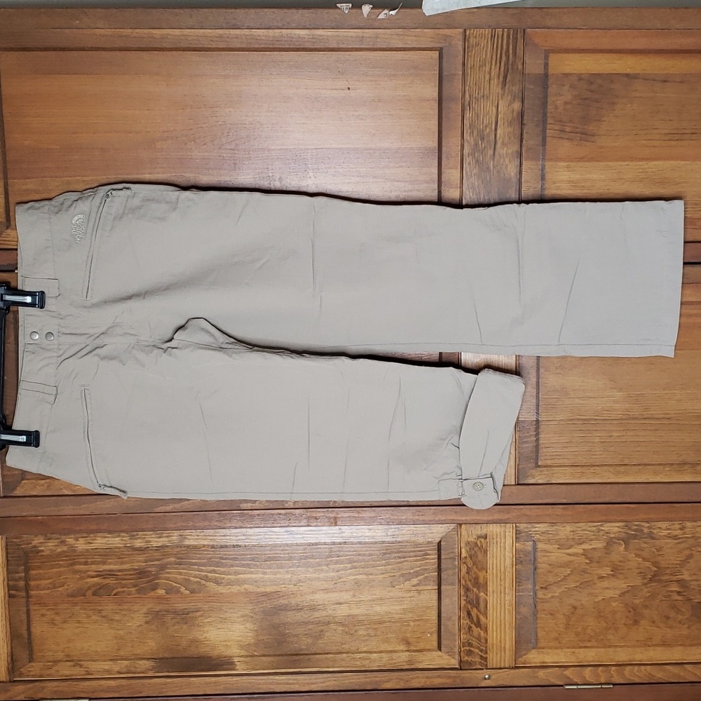 The North Face Hiking Casual Roll Up Convertible Pants Sz 10